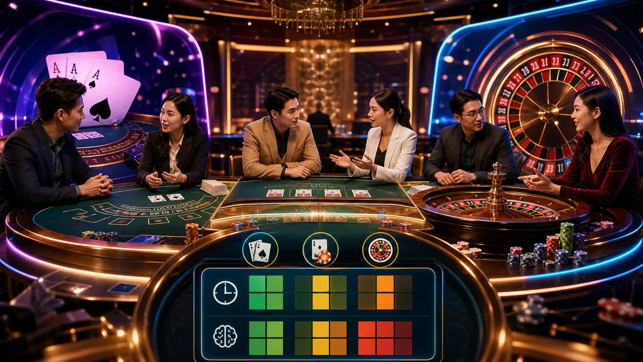 Chọn game theo nhịp chơi: Ma trận 8KBet cho người mới