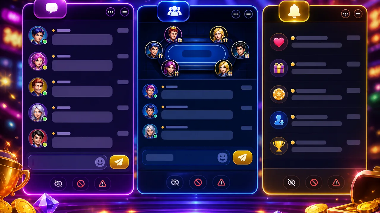 Trò chuyện trong game và quyền kiểm soát: đánh giá trò chuyện trong game 8KBet có lộ thông tin gì